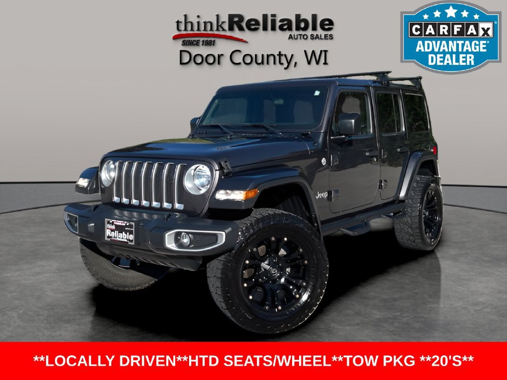 Used 2018 Jeep Wrangler Unlimited Sahara w/ Cold Weather Group AWD/4WD image 1