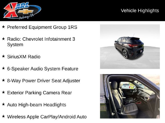 Certified 2022 Chevrolet TrailBlazer RS FWD image 2