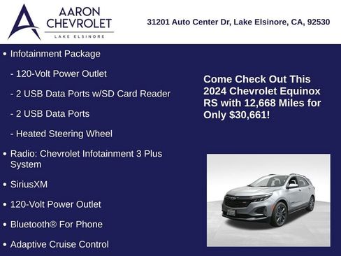 Used 2024 Chevrolet Equinox RS image 10