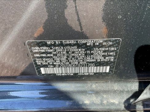 New 2026 Subaru Crosstrek 2.5i Limited image 17