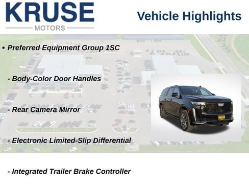 Used 2023 Cadillac Escalade ESV Sport w/ Touring Package AWD/4WD image 9