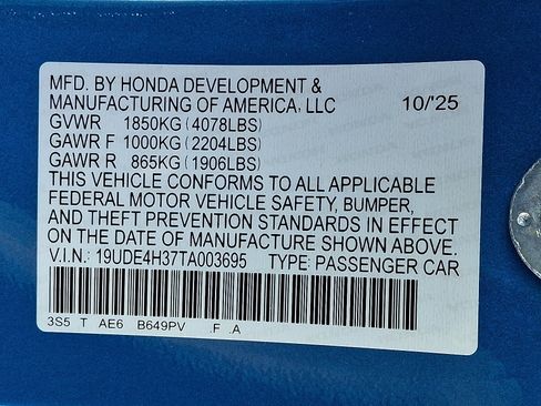 New 2026 Acura Integra A-Spec FWD image 10
