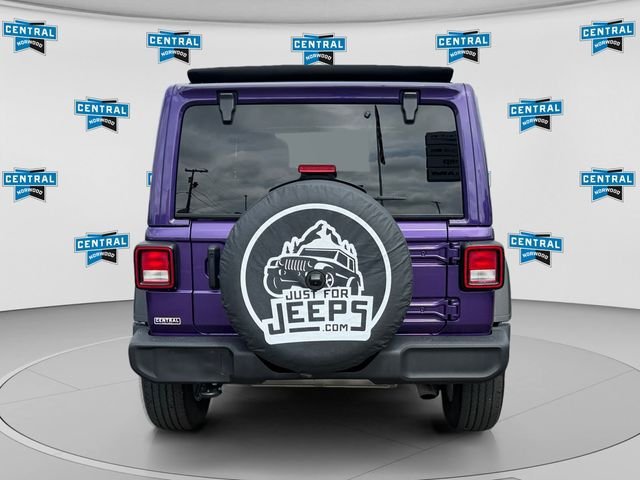 Certified 2023 Jeep Wrangler Unlimited Sport w/ Sun And Sound Package AWD/4WD image 5