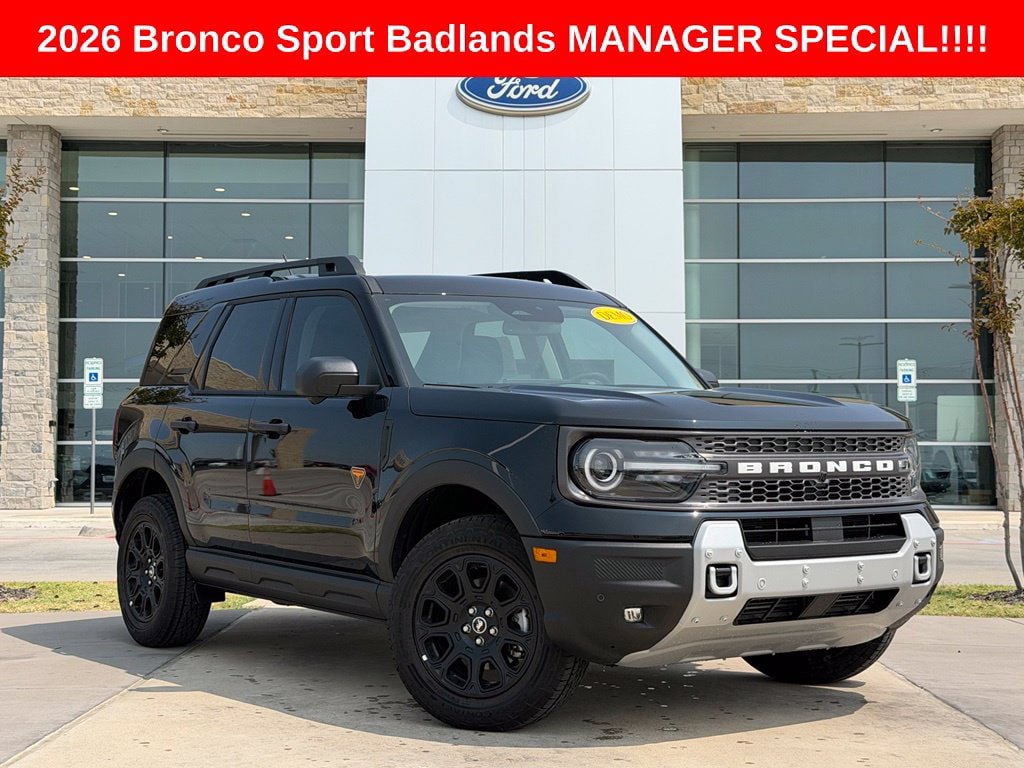 New 2026 Ford Bronco Sport Badlands w/ Badlands Tech Package AWD/4WD image 1