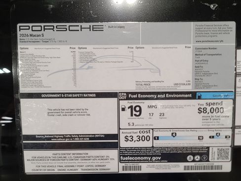 New 2026 Porsche Macan S image 37