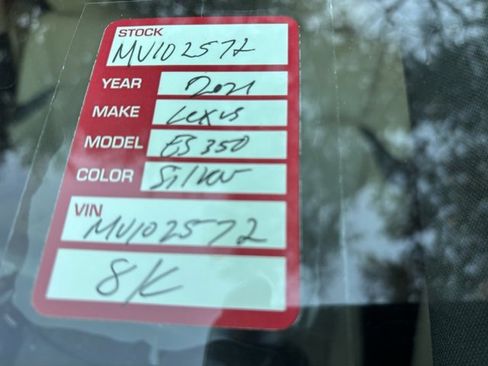 Used 2021 Lexus ES 350 350 image 5