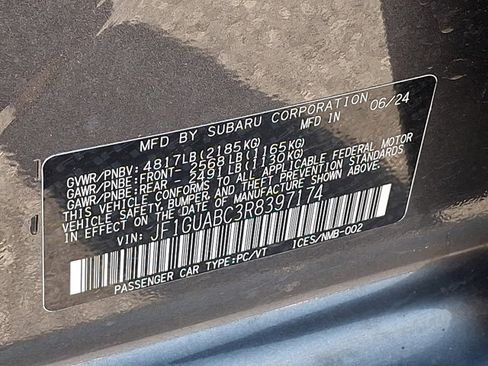 Used 2024 Subaru Impreza 2.0i AWD/4WD image 26
