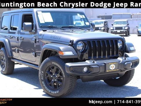 Used 2022 Jeep Wrangler Unlimited Sport AWD/4WD image 1