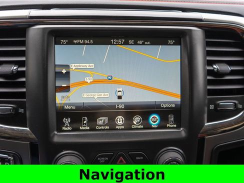 Used 2017 RAM 1500 Sport w/ Ignition Orange Sport Package AWD/4WD image 24