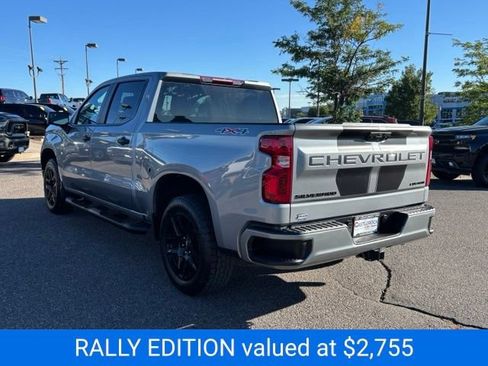 Certified 2024 Chevrolet Silverado 1500 Custom w/ Rally Edition AWD/4WD image 3