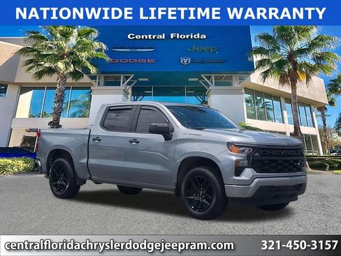 Used 2024 Chevrolet Silverado 1500 Custom AWD/4WD image 1