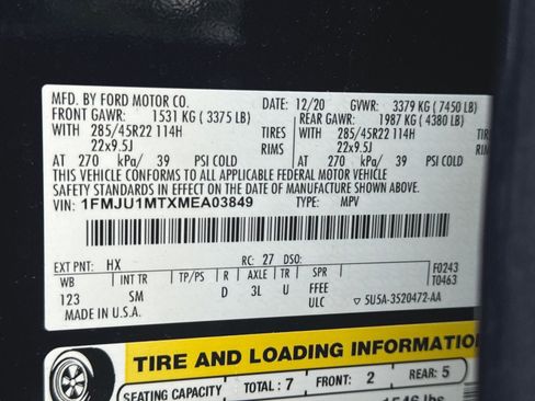 Used 2021 Ford Expedition Platinum AWD/4WD image 38