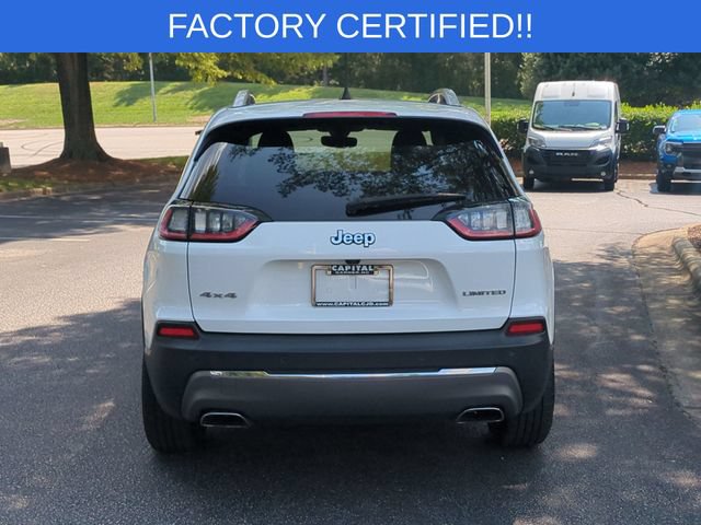 Certified 2020 Jeep Cherokee Limited AWD/4WD image 4