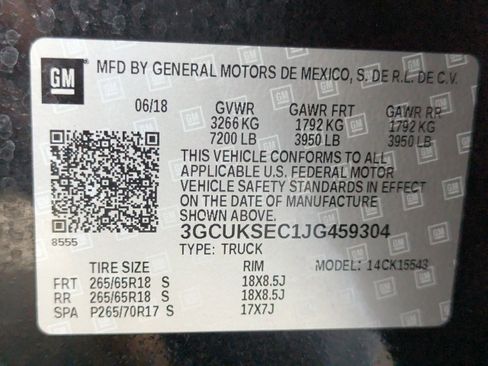 Used 2018 Chevrolet Silverado 1500 LTZ Z71 w/ LTZ Plus Package image 52