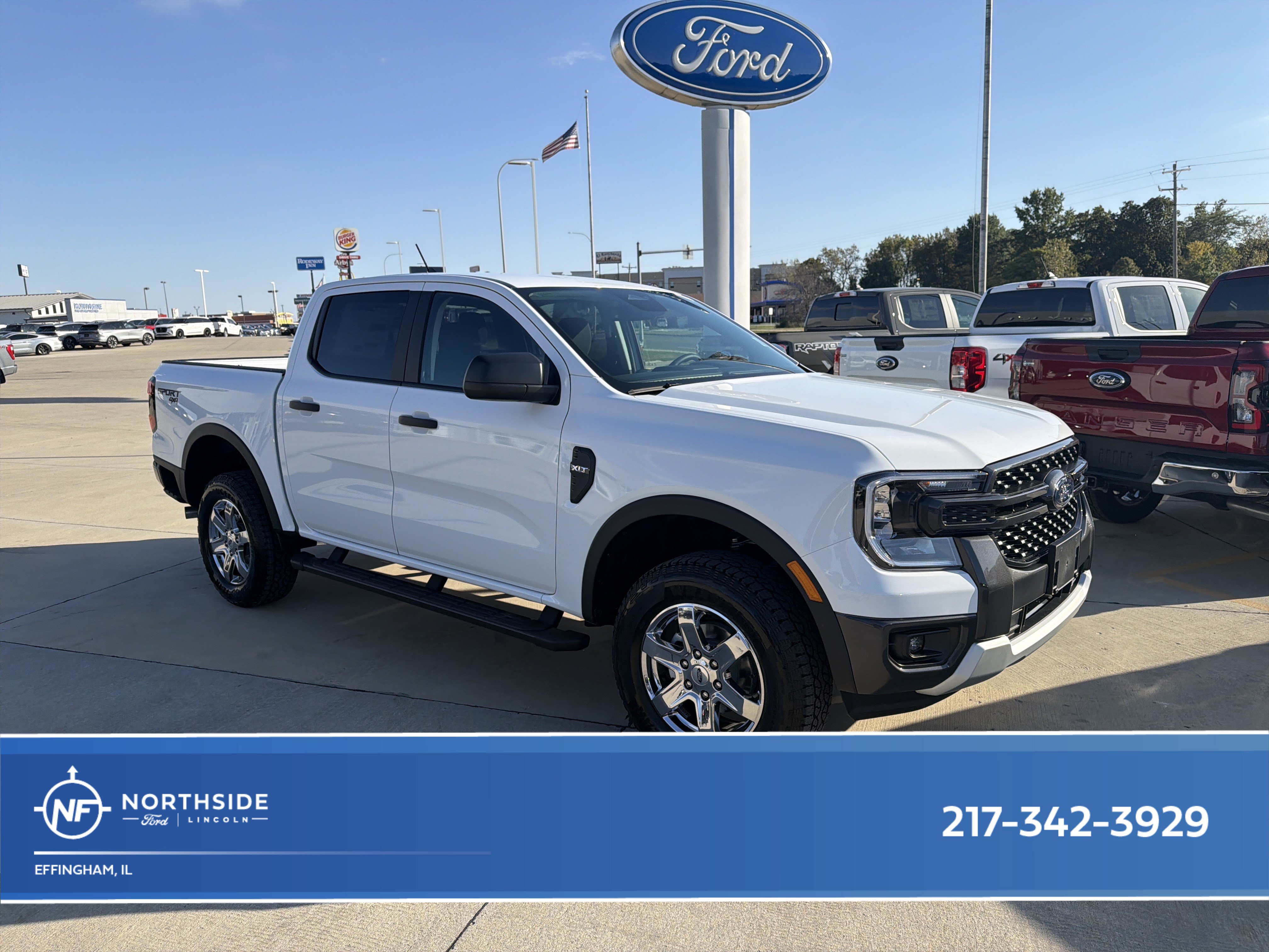 New 2026 Ford Ranger XLT w/ Trailer Tow Package AWD/4WD image 1