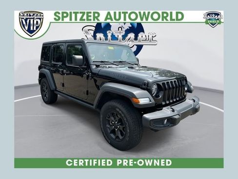 Used 2022 Jeep Wrangler Unlimited Sport AWD/4WD image 1