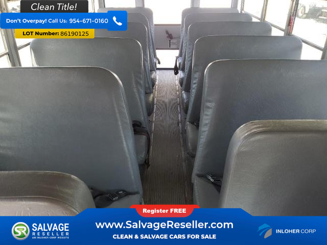Used 2012 Chevrolet Express 3500 Extended w/ School Bus Package RWD image 6