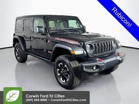 Used 2025 Jeep Wrangler Unlimited Rubicon AWD/4WD image 1