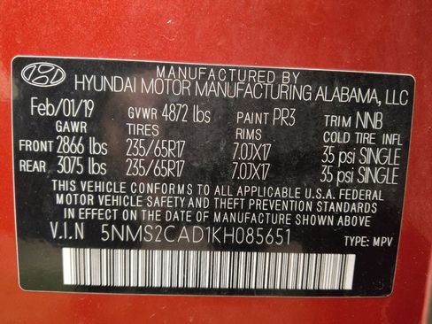 Used 2019 Hyundai Santa Fe SE image 33