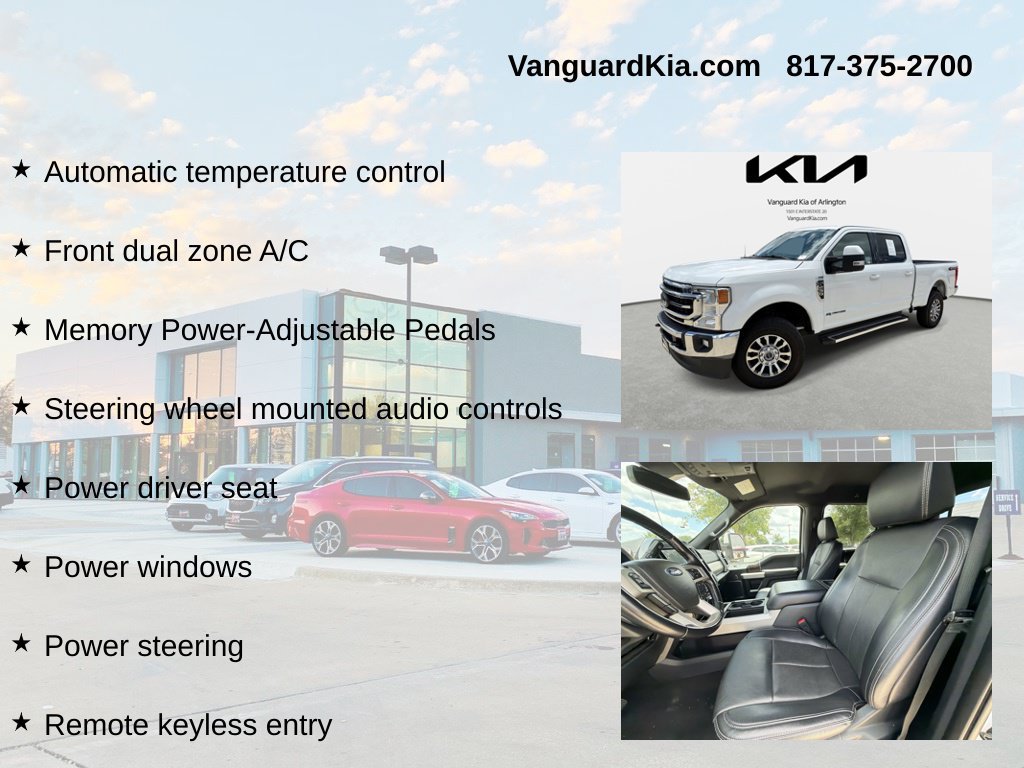 Used 2022 Ford F250 Lariat w/ Lariat Value Package AWD/4WD image 12