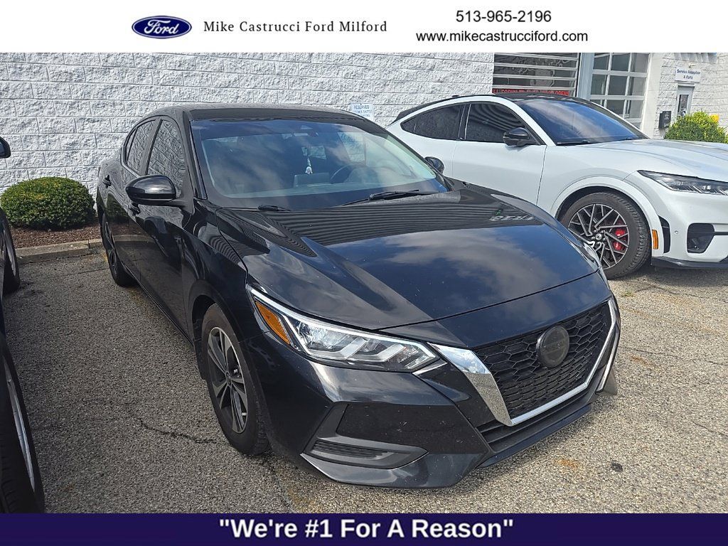 Used 2021 Nissan Sentra SV FWD image 2