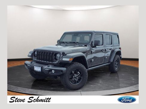 Used 2024 Jeep Wrangler Willys AWD/4WD image 1