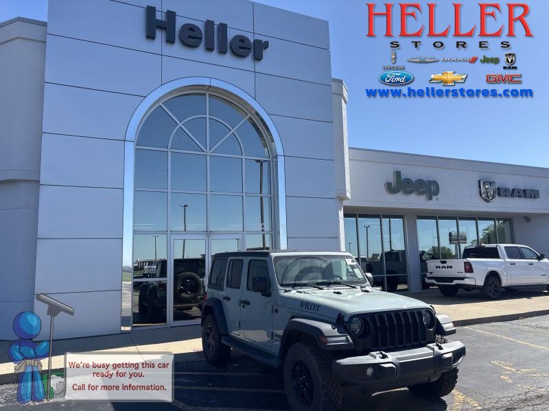 Used 2023 Jeep Wrangler Unlimited w/ Cold Weather Group AWD/4WD image 1