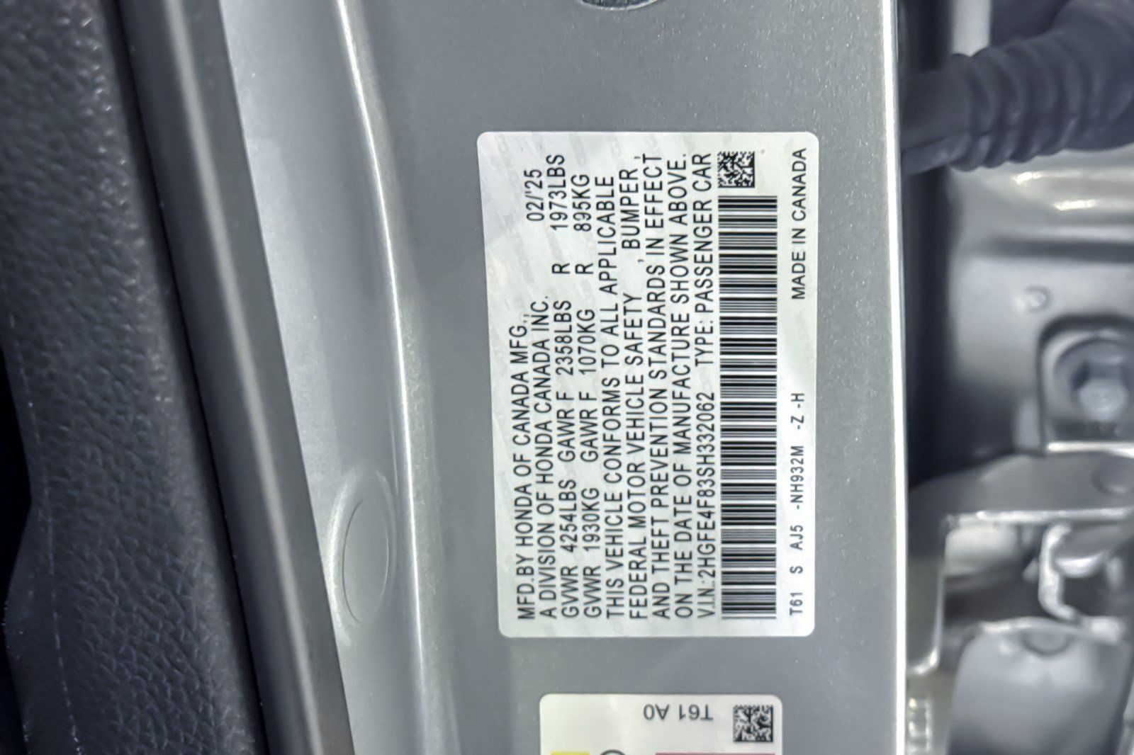Used 2025 Honda Civic Sport Touring image 27