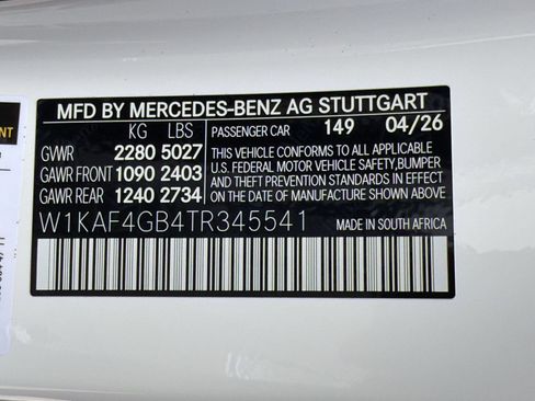 Used 2026 Mercedes-Benz C 300 Sedan image 17