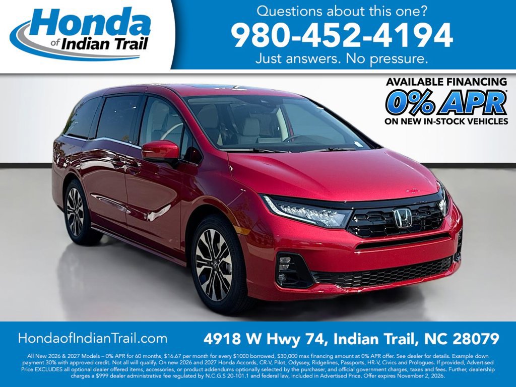New 2027 Honda Odyssey Elite 360° Tour
