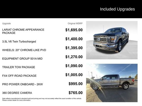 Used 2021 Ford F150 Lariat image 3