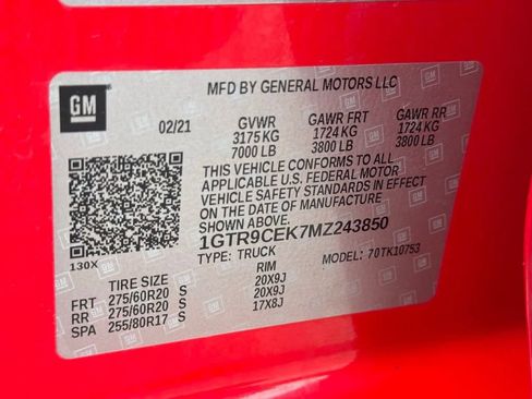 Used 2021 GMC Sierra 1500 Elevation w/ Preferred Package AWD/4WD image 26