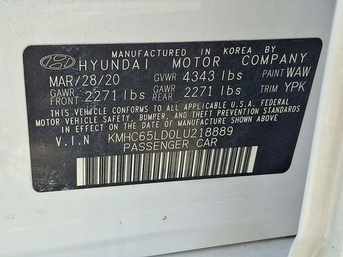 Used 2020 Hyundai Ioniq SE FWD image 26