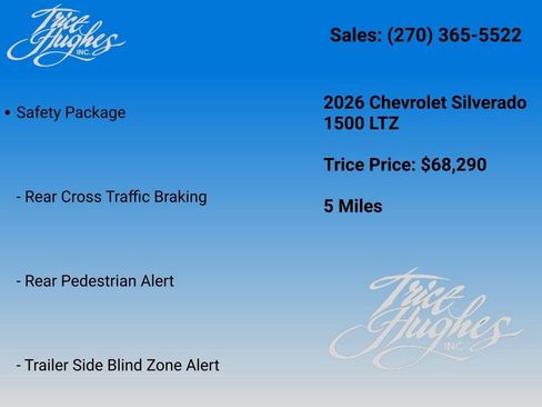 New 2026 Chevrolet Silverado 1500 LTZ AWD/4WD image 7