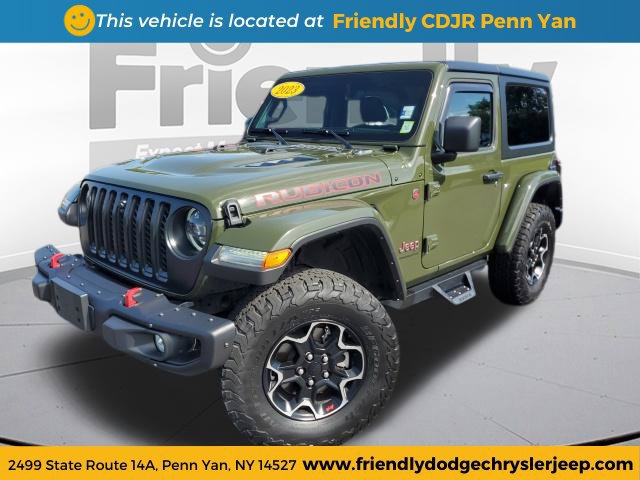 Used 2023 Jeep Wrangler Rubicon w/ Steel Bumper Group AWD/4WD 360° Tour