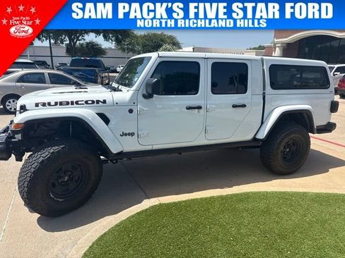 Used 2023 Jeep Gladiator Rubicon w/ LED Lighting Group AWD/4WD image 1