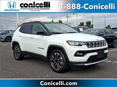 Used 2023 Jeep Compass Limited w/ Sun and Sound Group AWD/4WD image 1