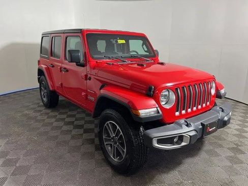 Certified 2023 Jeep Wrangler Unlimited Sahara AWD/4WD image 1