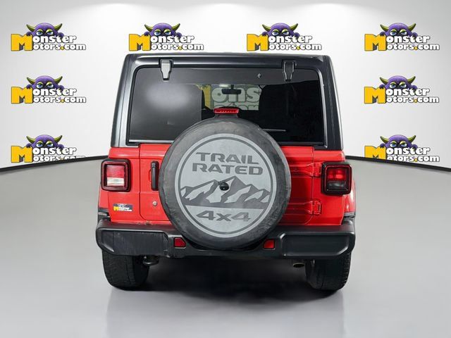 Used 2019 Jeep Wrangler Unlimited Sahara w/ Uconnect 4C Nav & Sound Group AWD/4WD image 6