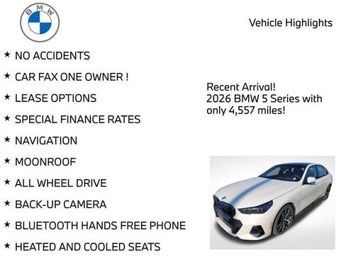 Used 2026 BMW 550e xDrive w/ Premium Package image 4