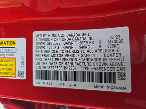 Used 2024 Honda Civic Sport image 33