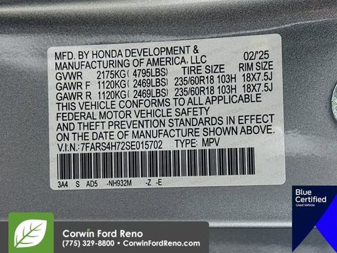 Used 2025 Honda CR-V EX-L image 34