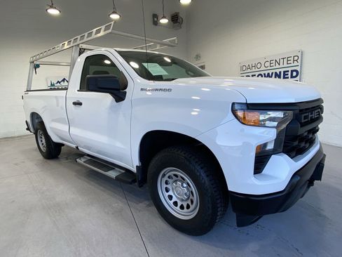Used 2022 Chevrolet Silverado 1500 W/T w/ WT Value Package AWD/4WD image 2