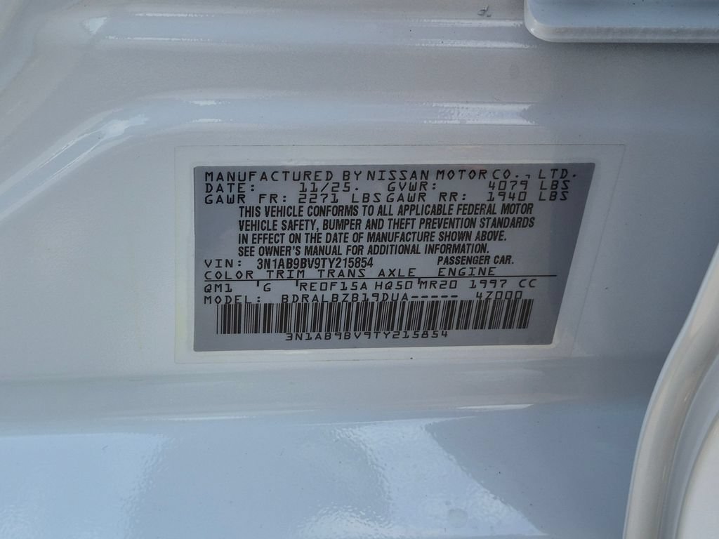 Certified 2026 Nissan Sentra S w/ Floor Mat Package FWD image 33