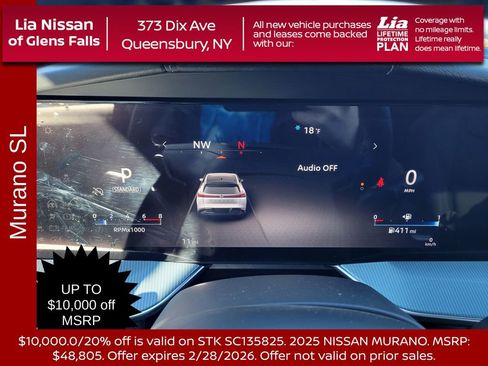 New 2025 Nissan Murano SL image 20