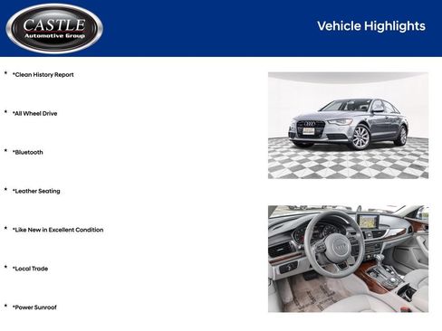 Used 2015 Audi A6 2.0T Premium Plus w/ Premium Plus Package AWD/4WD image 4