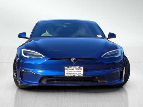 Used 2021 Tesla Model S Plaid AWD/4WD image 2