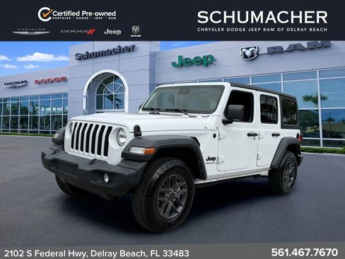 Certified 2024 Jeep Wrangler Unlimited Sport AWD/4WD image 3