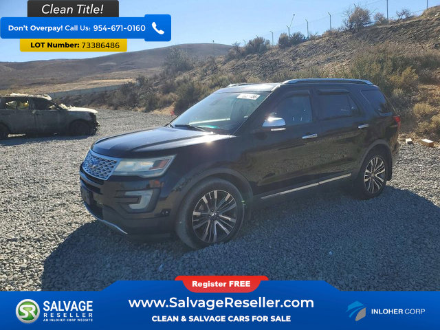 Used 2016 Ford Explorer Platinum AWD/4WD image 1