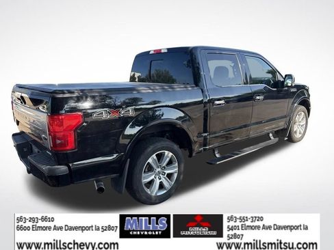 Used 2018 Ford F150 Platinum w/ Equipment Group 701A Luxury AWD/4WD image 3